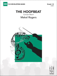 The Hoofbeat Concert Band sheet music cover Thumbnail